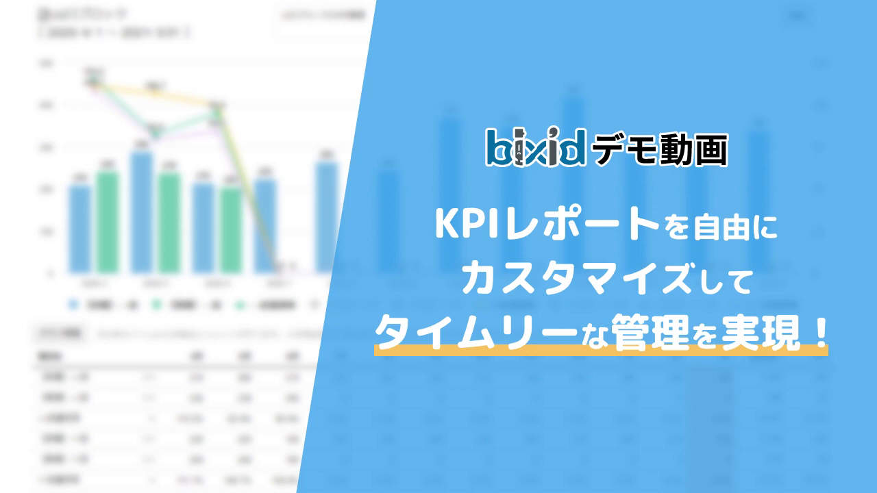【デモ】KPI実績管理